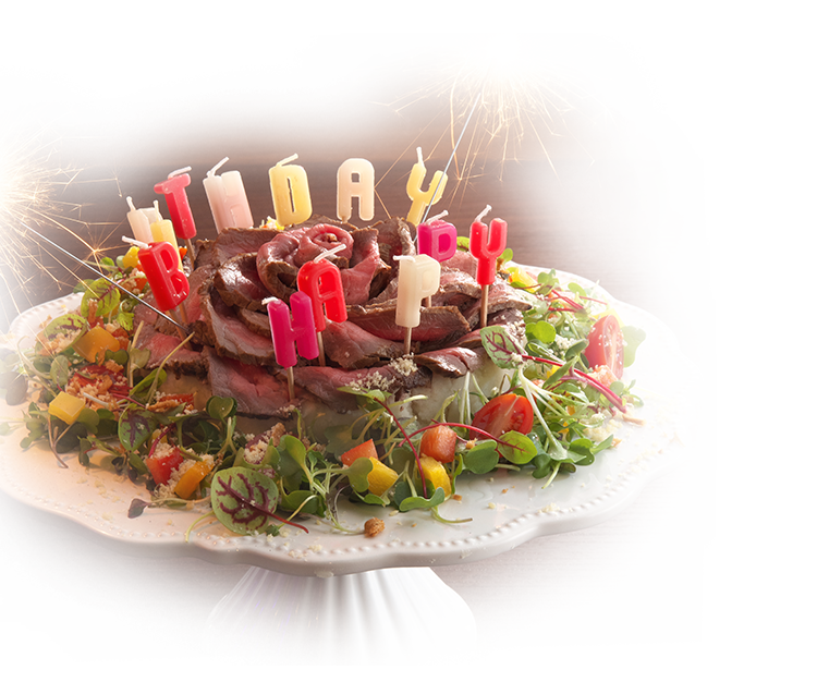 肉ケーキ